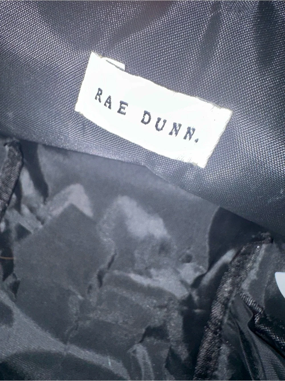 Rae Dunn Love/Be Kind Cosmetics Pouch NWOT